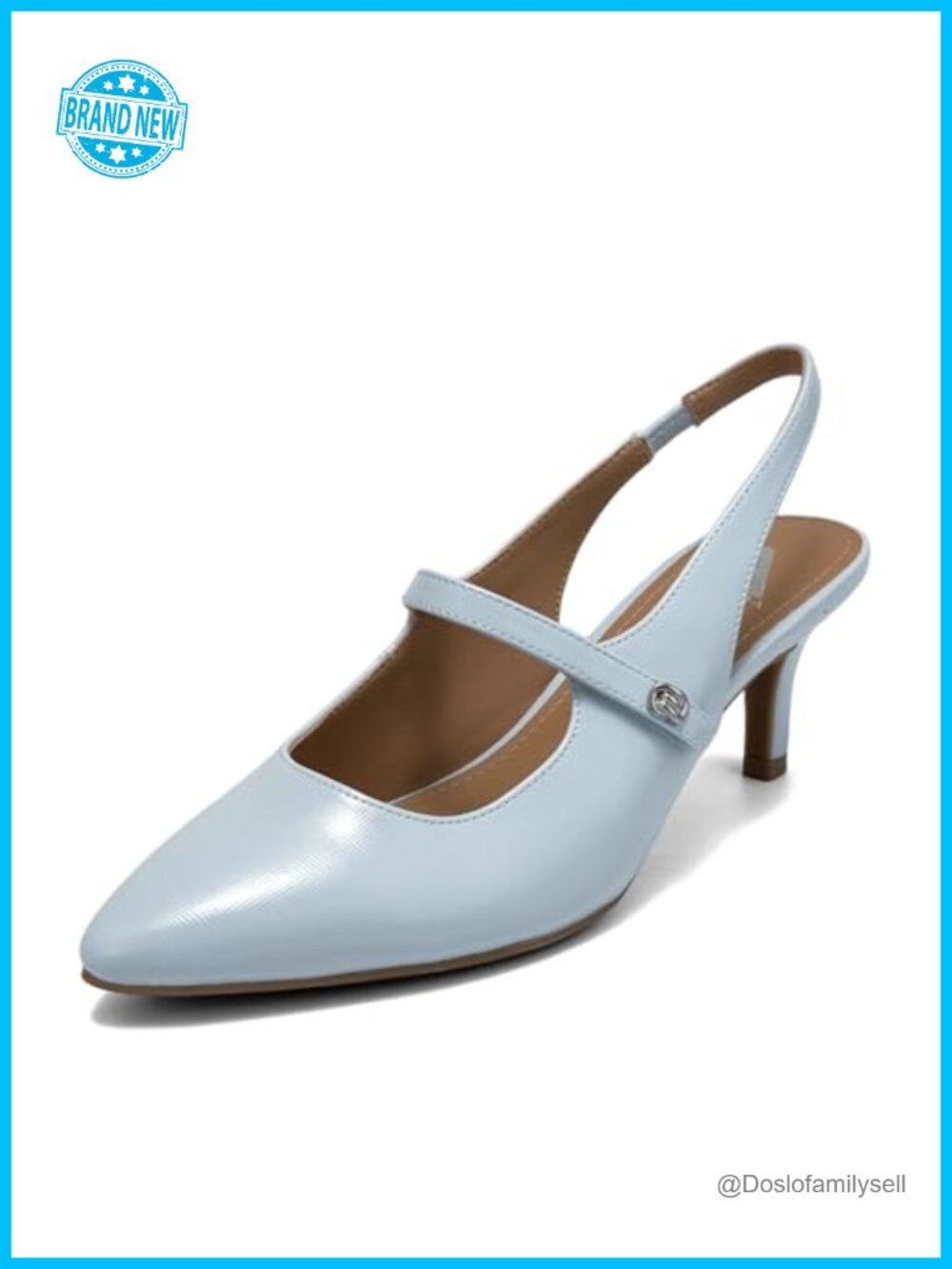 Aerosoles Womens Lyla Kitten Heel Slingback Pumps Comfort Shoes